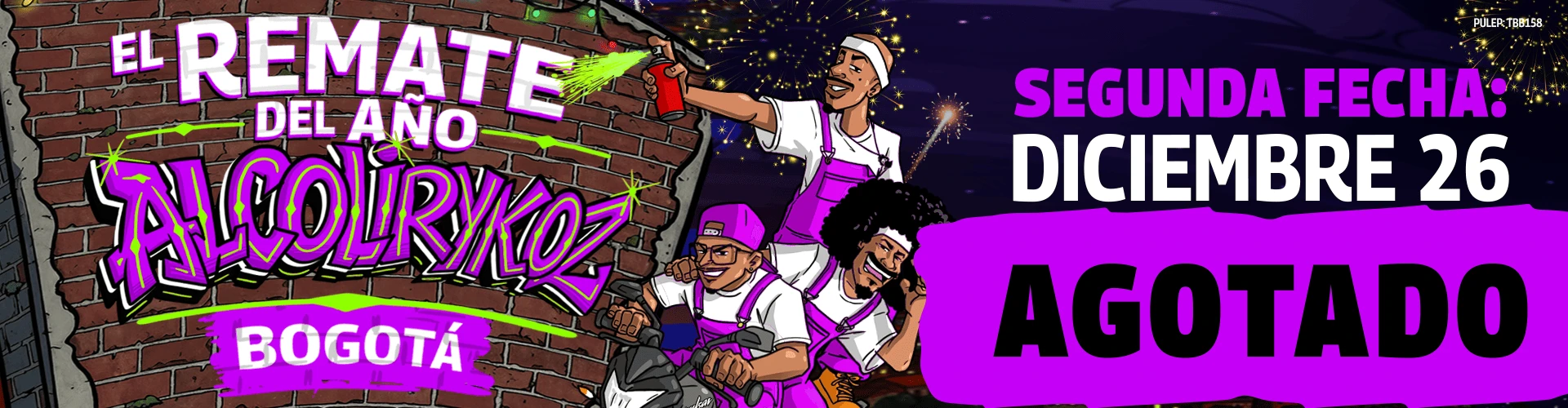concierto EL REMATE DEL AÑO ALCOLIRYKOZ BOGOTA 2NDA FECHA en Bogotá