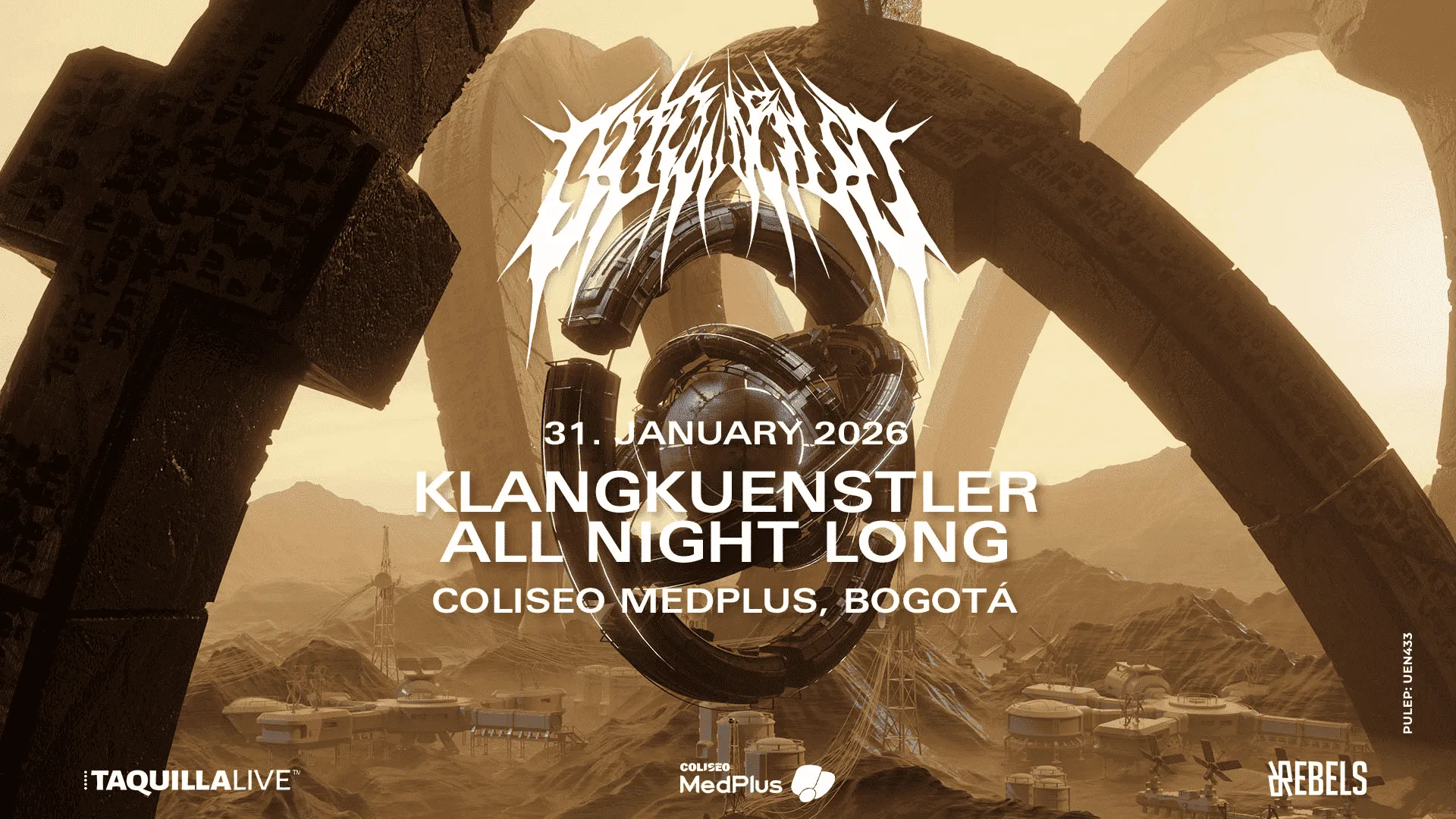 Precios de boletas del concierto de OUTWORLD X REBELS en Bogotá