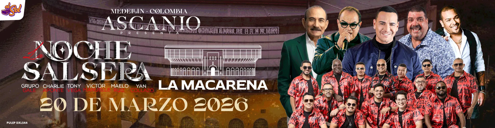 concierto LA NOCHE SALSERA MEDELLIN en Medellín