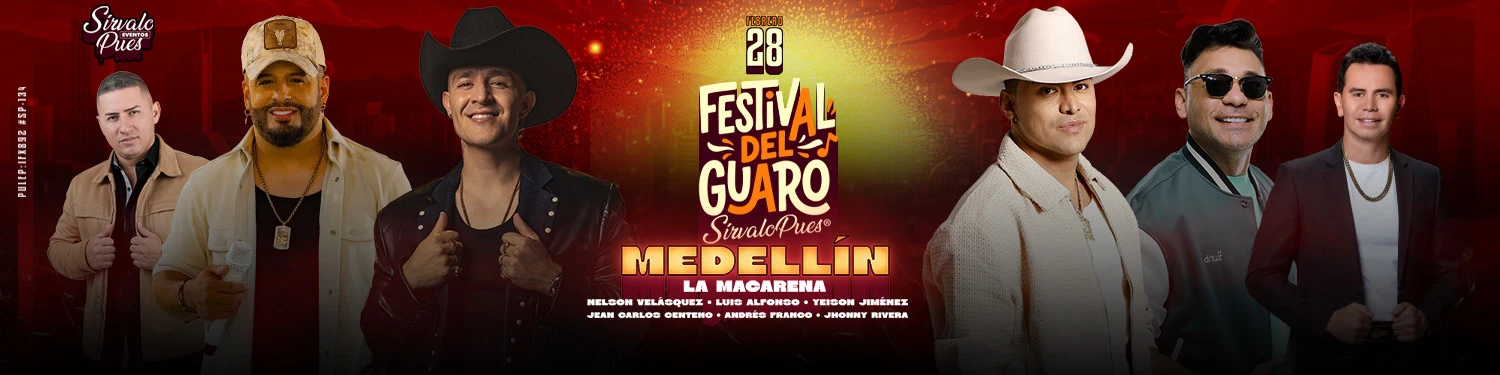 concierto EL FESTIVAL DEL GUARO en Medellín