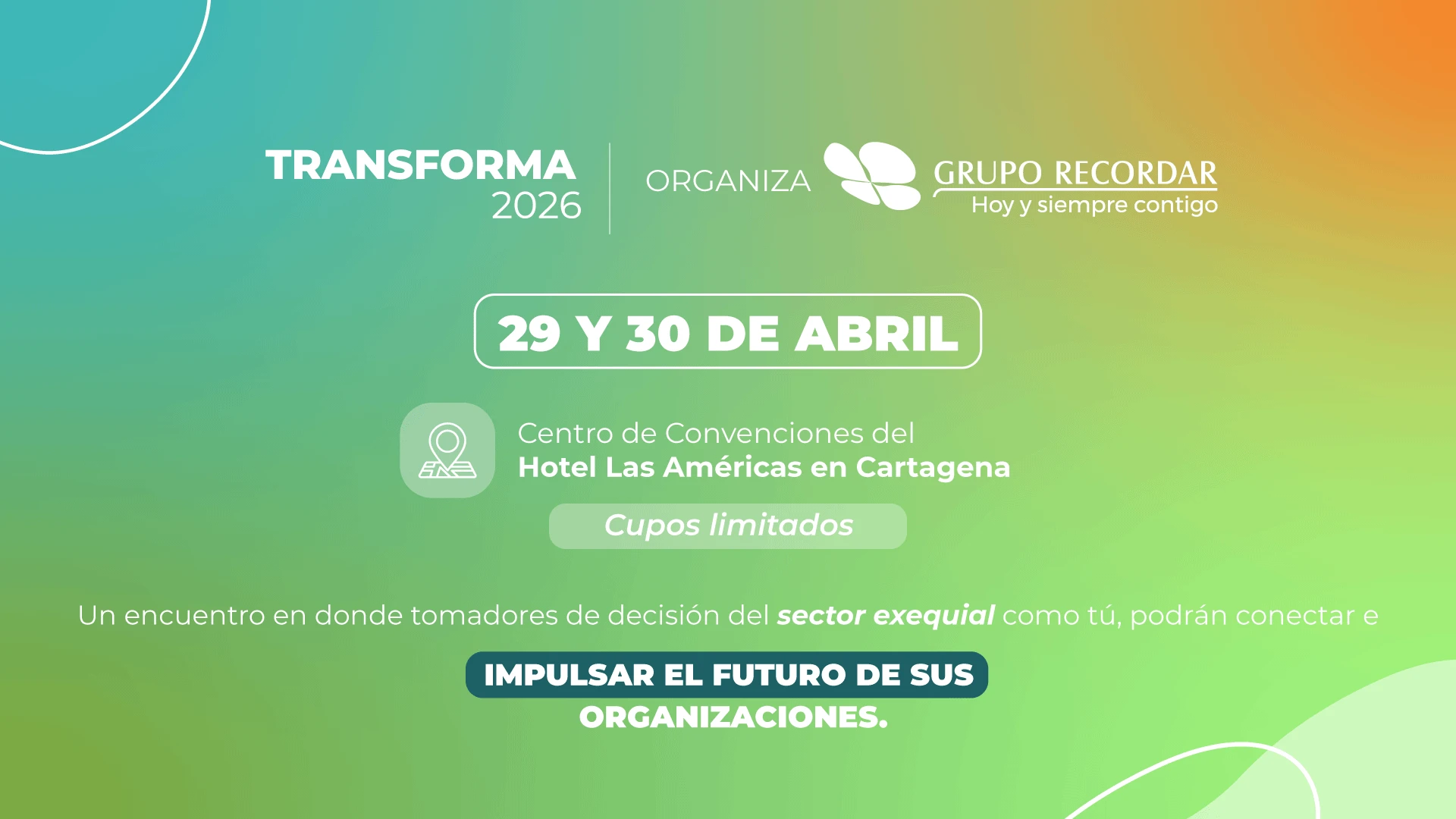 Precios de boletas del - de TRANSFORMA 2026 en Cartagena