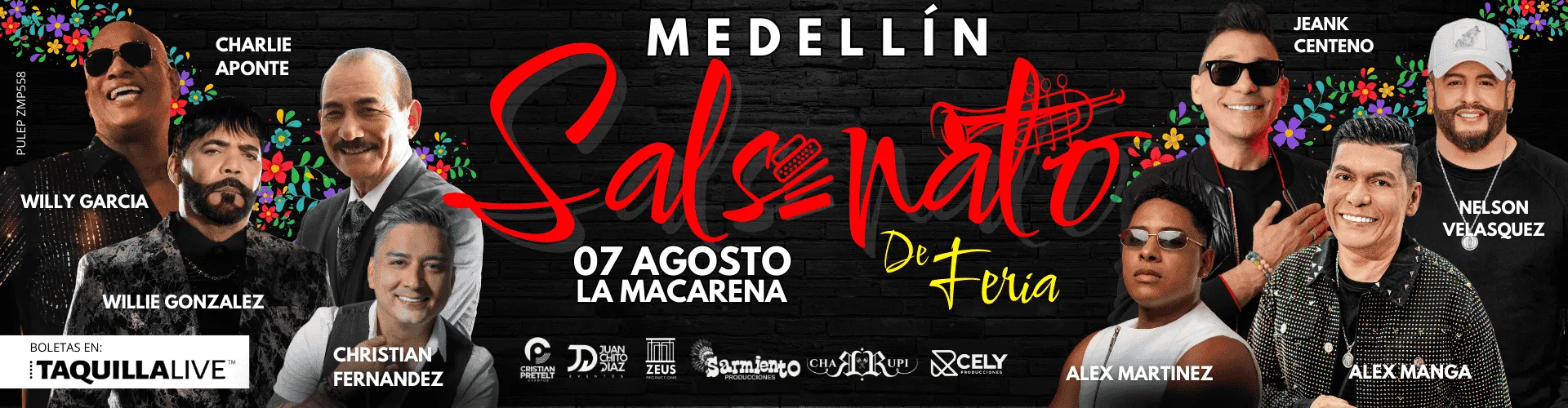 concierto SALSENATO en Medellín