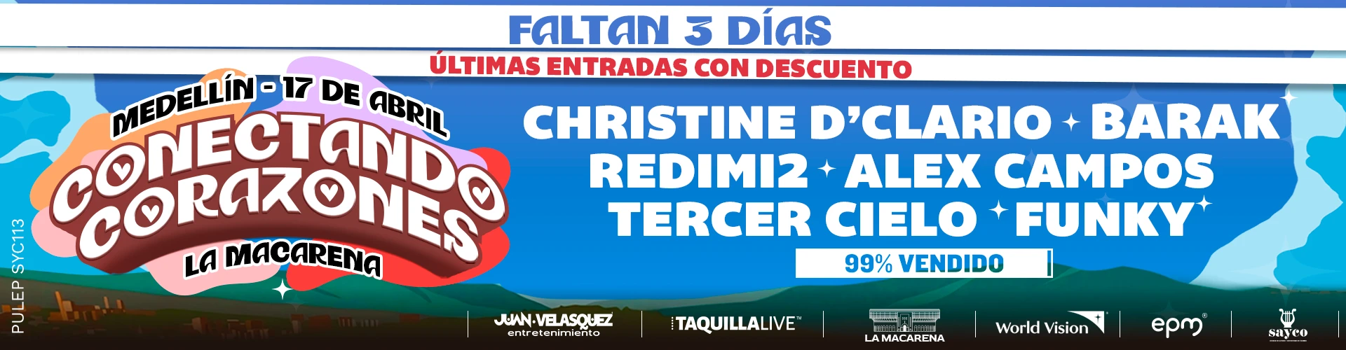 concierto CONECTANDO CORAZONES LA MACARENA en Medellín