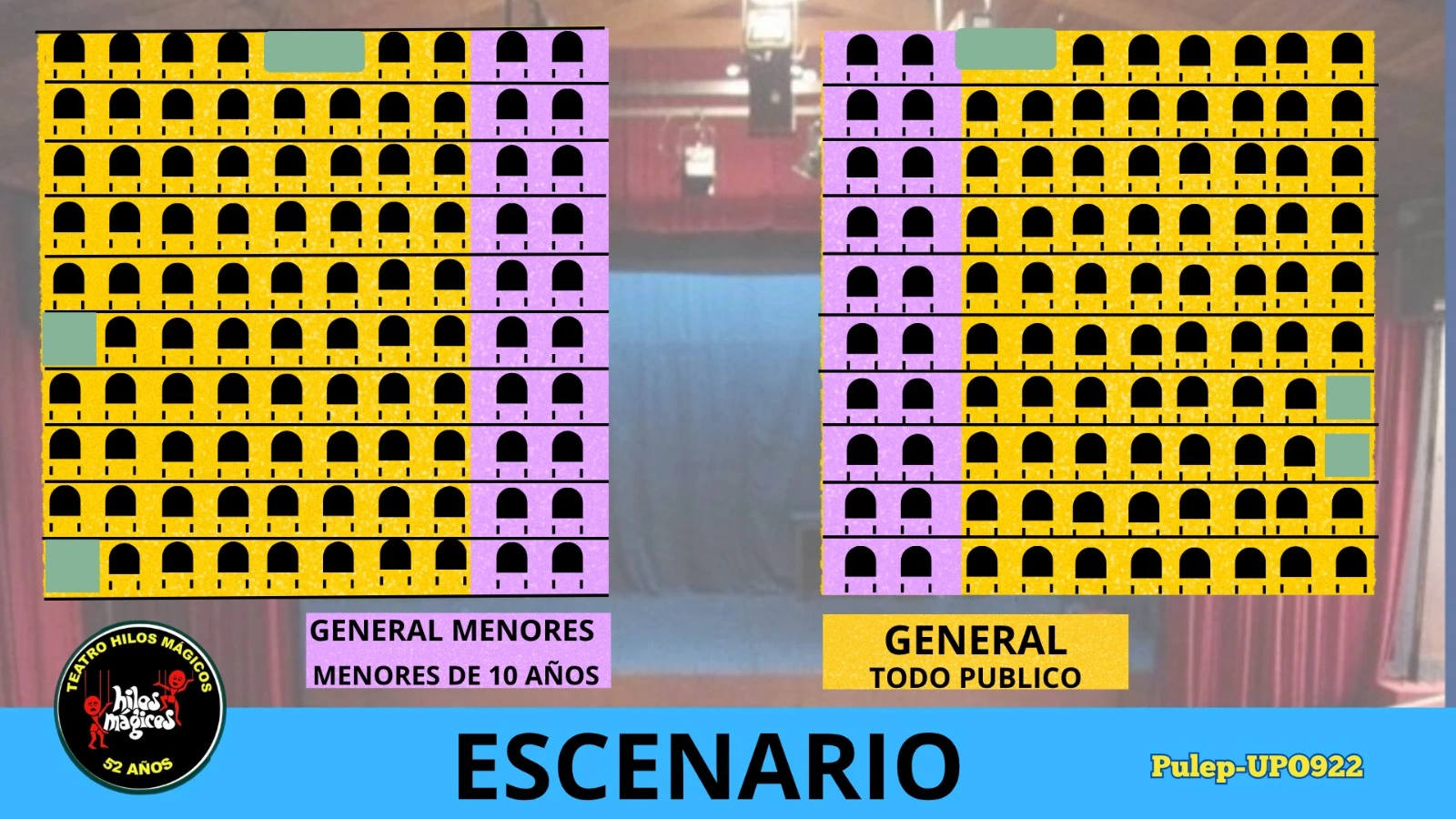 Precios de boletas del teatro de EL PATITO FEO 25 ABR en Bogotá