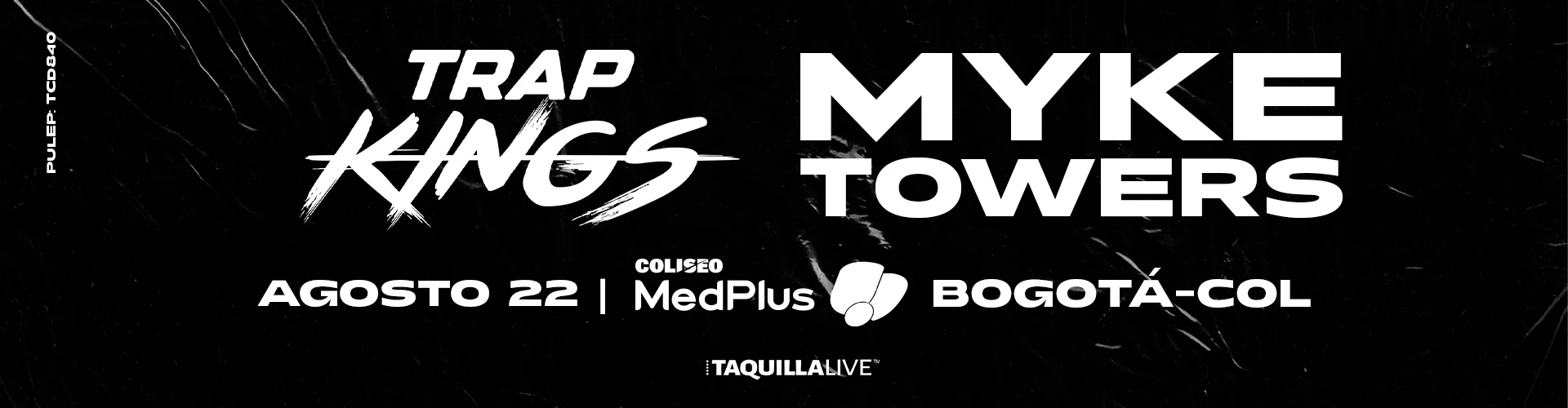concierto MYKE TOWERS - TRAP KINGS en Bogotá