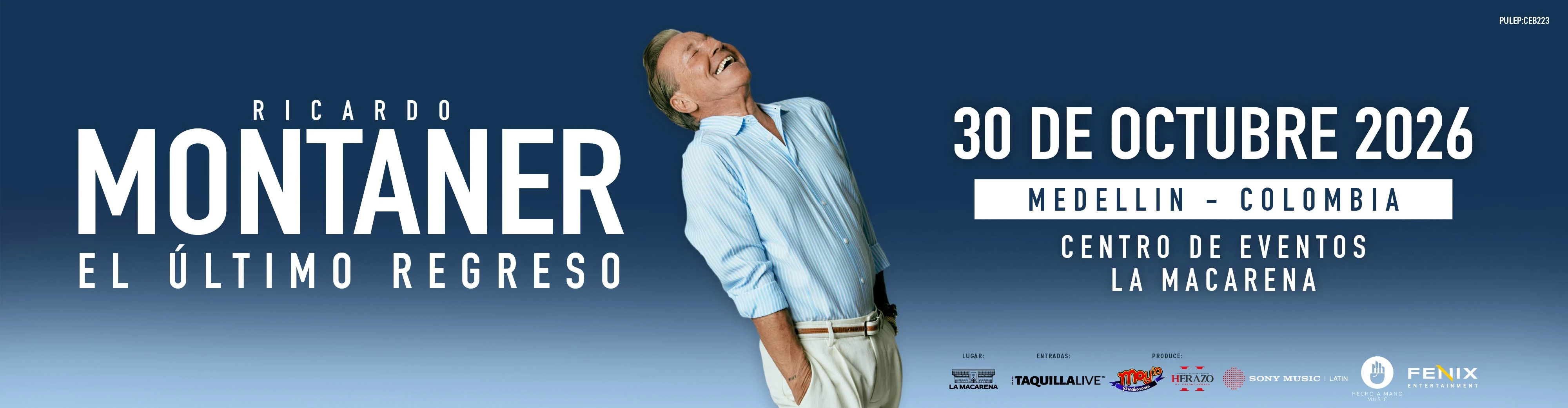 concierto RICARDO MONTANER EL ULTIMO REGRESO en Medellín