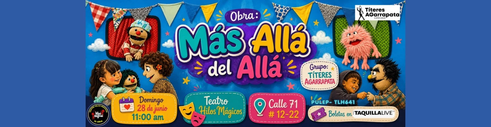 teatro MÁS ALLÁ DEL ALLÁ en Bogotá