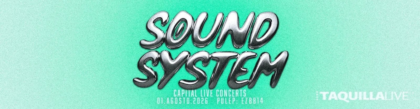 concierto SOUND SYSTEM en Bogotá