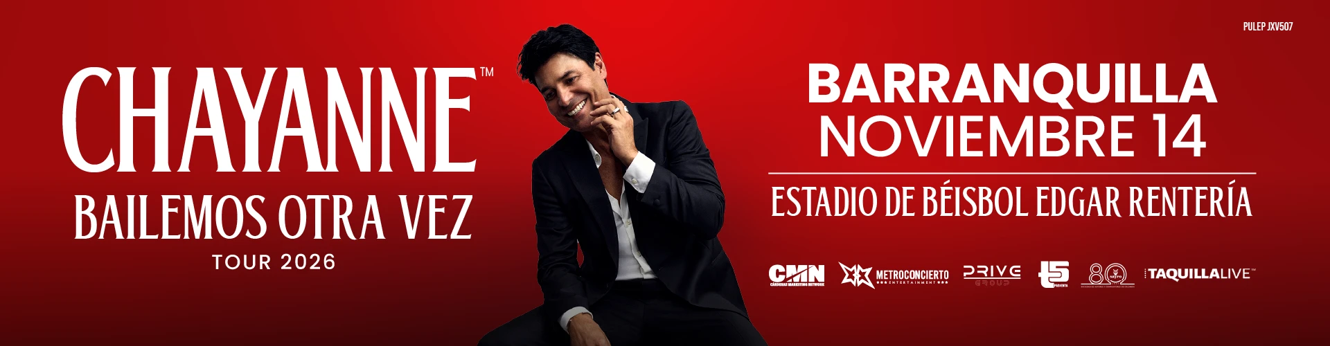 concierto CHAYANNE - BAILEMOS OTRA VEZ TOUR en Barranquilla