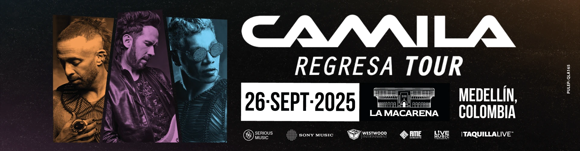 concierto CAMILA REGRESA TOUR 2025 MEDELLIN en Medellín