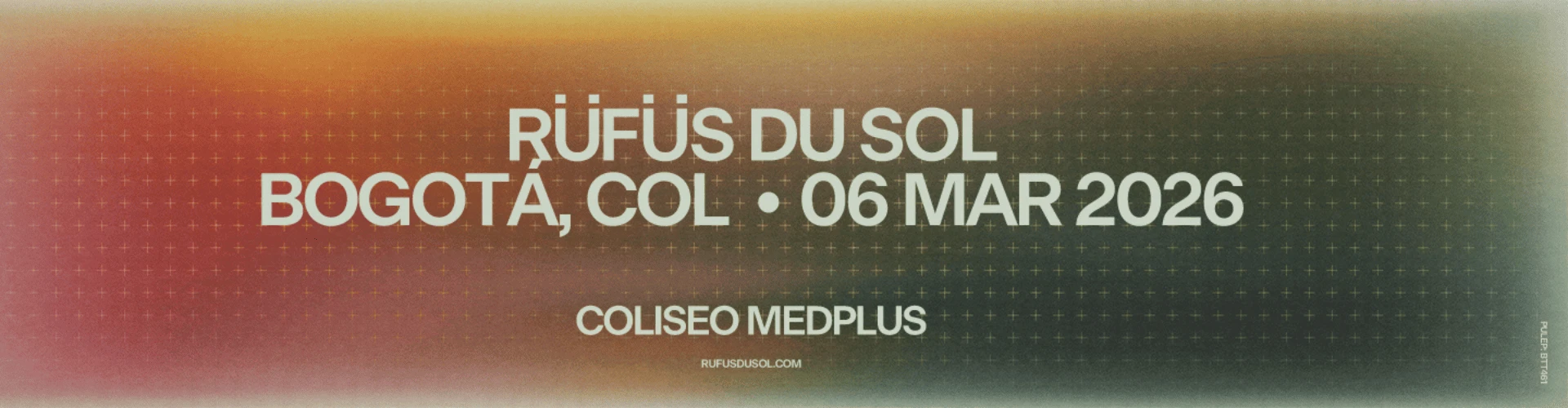 concierto RUFUS DU SOL en Bogotá