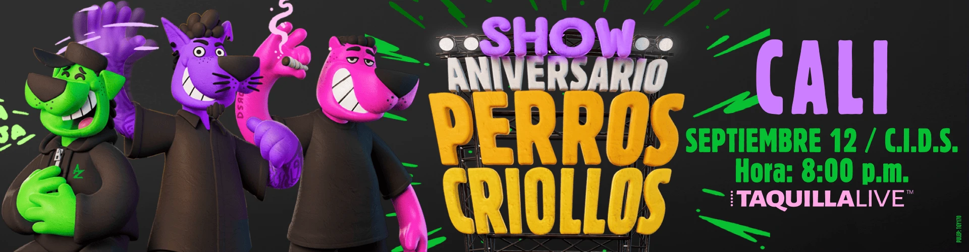 show PERROS CRIOLLOS CALI en Yumbo